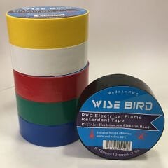 Wise Bird Elektrik Bandı Sarı  0.13 mm x 19 mm
