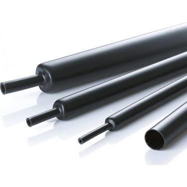 Isı ile daralan makaron 2,5 mm siyah